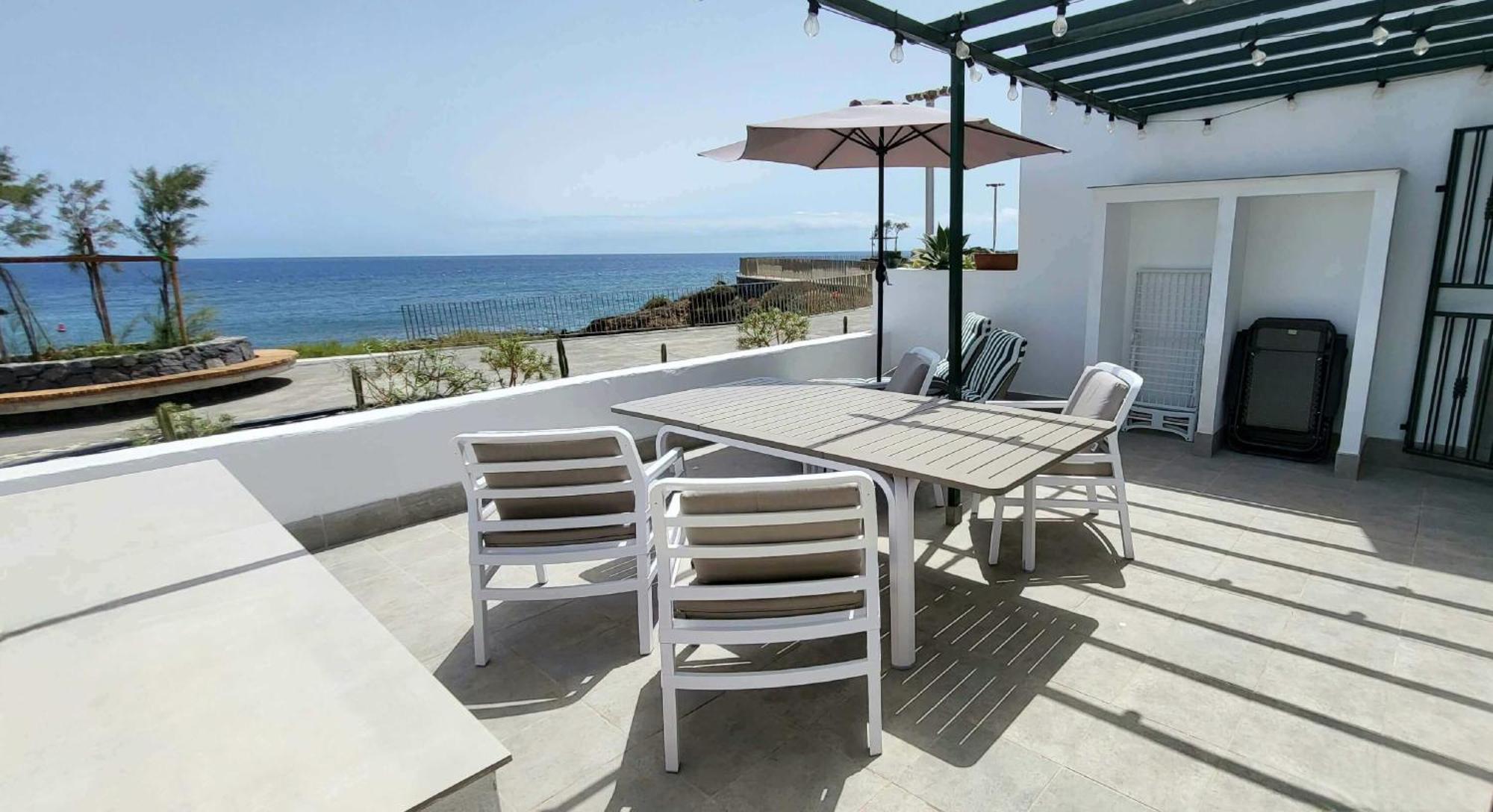 Oceanfront Villa - Tenerife South 圣米格尔德阿沃纳 外观 照片